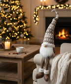 Falke Gnome - Beige Patterned Hat, Large