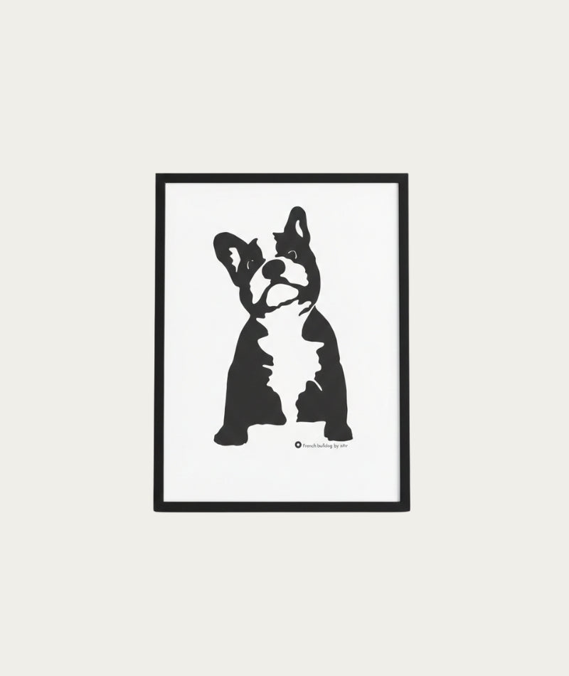 Buster the Bulldog Poster - 50 x 70cm