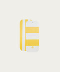 Reversible Cutting Board - Yellow and White Stripes