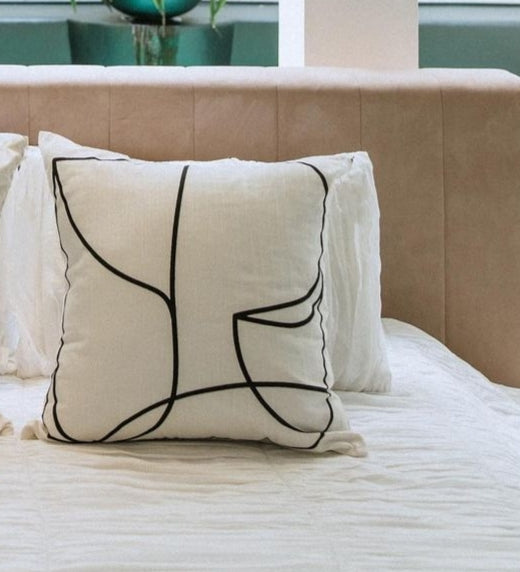 Antwerp Cushion Cover - White