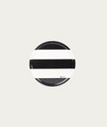 Round Tray - Black and White Stripes