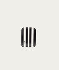 Serving Tray - Black and White Stripes