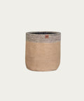 Jute Storage Basket - Top Stripe