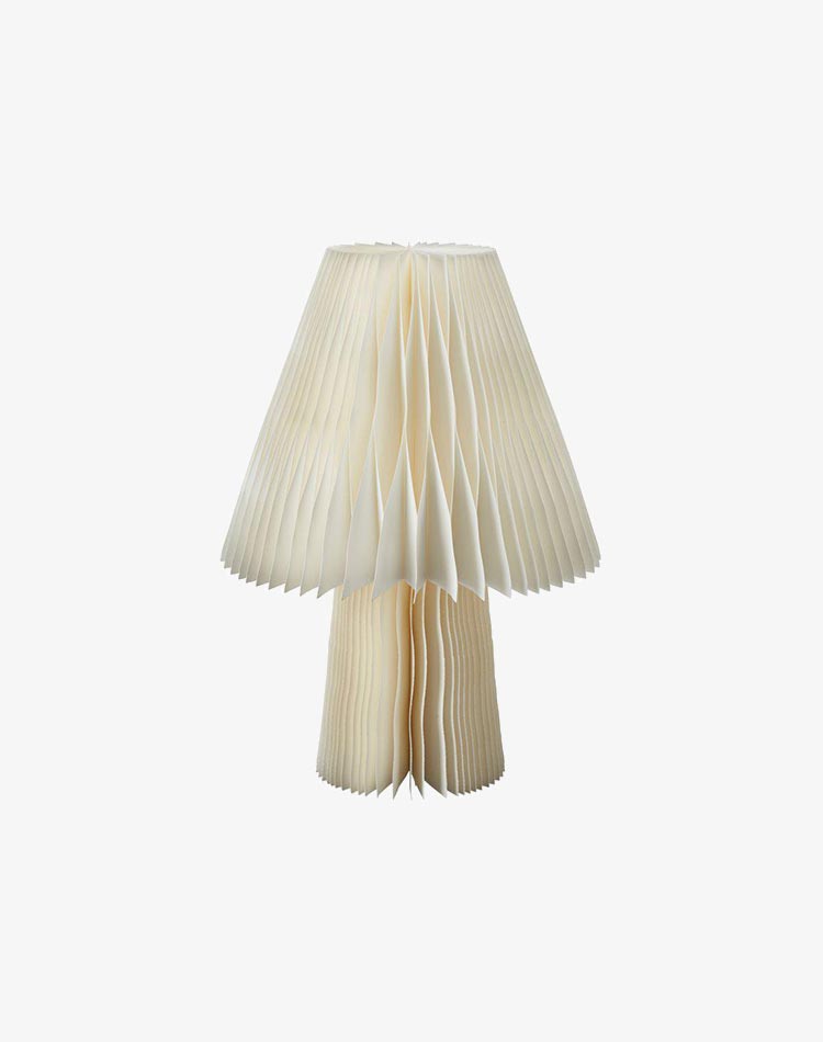 Pleat Conical Lamp