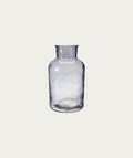 Alea Bottle Vase - Smoke, Large