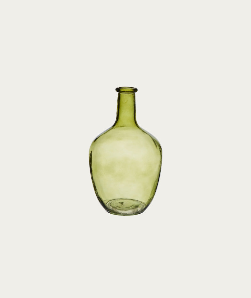 Dania Glass Vase – Green Medium