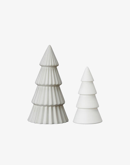 Christmas Trees - White, Tall