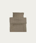 Eden Bed Set - Linen Brown - Single bed set
