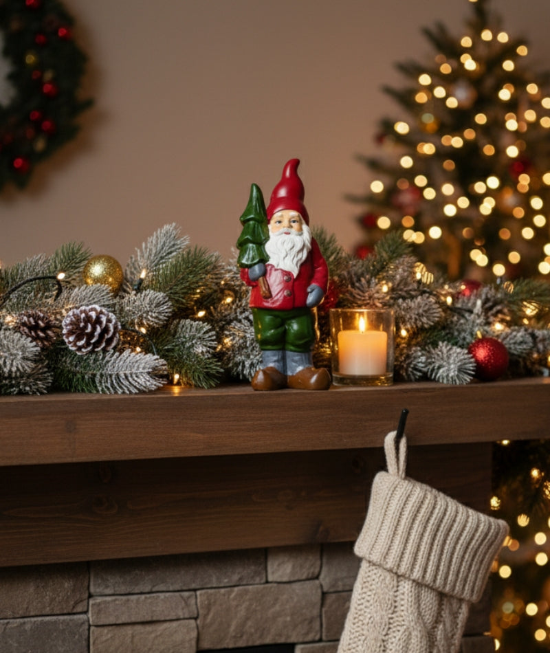 Allan Santa with Tree