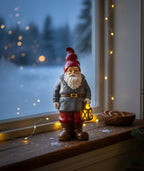 Allan Santa Blue with Lantern