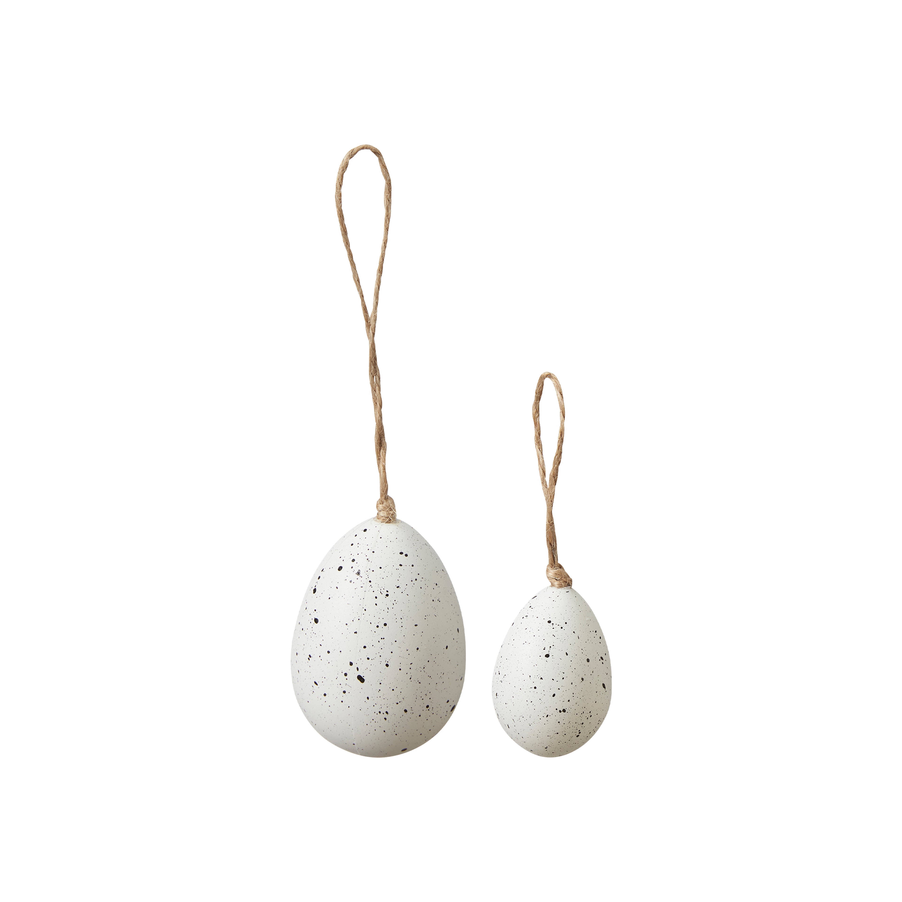 Hanging Easter Eggs Set - Small Bag, White