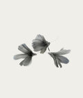 Feather Flower - Black