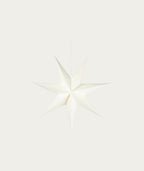 7 Point Paper Star - White