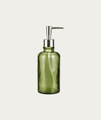 Soap Dispenser Green Glass