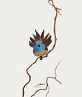 Blue Fantail Bird