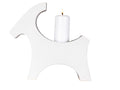 Candle Goat - Ceramic Stand For Candles - White