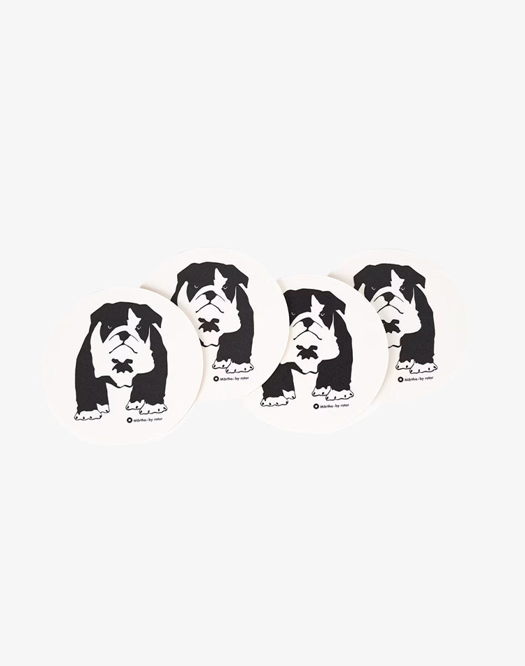 Martha Coasters 4-pack