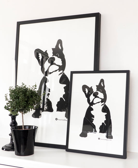 Buster the Bulldog Poster - 50 x 70cm