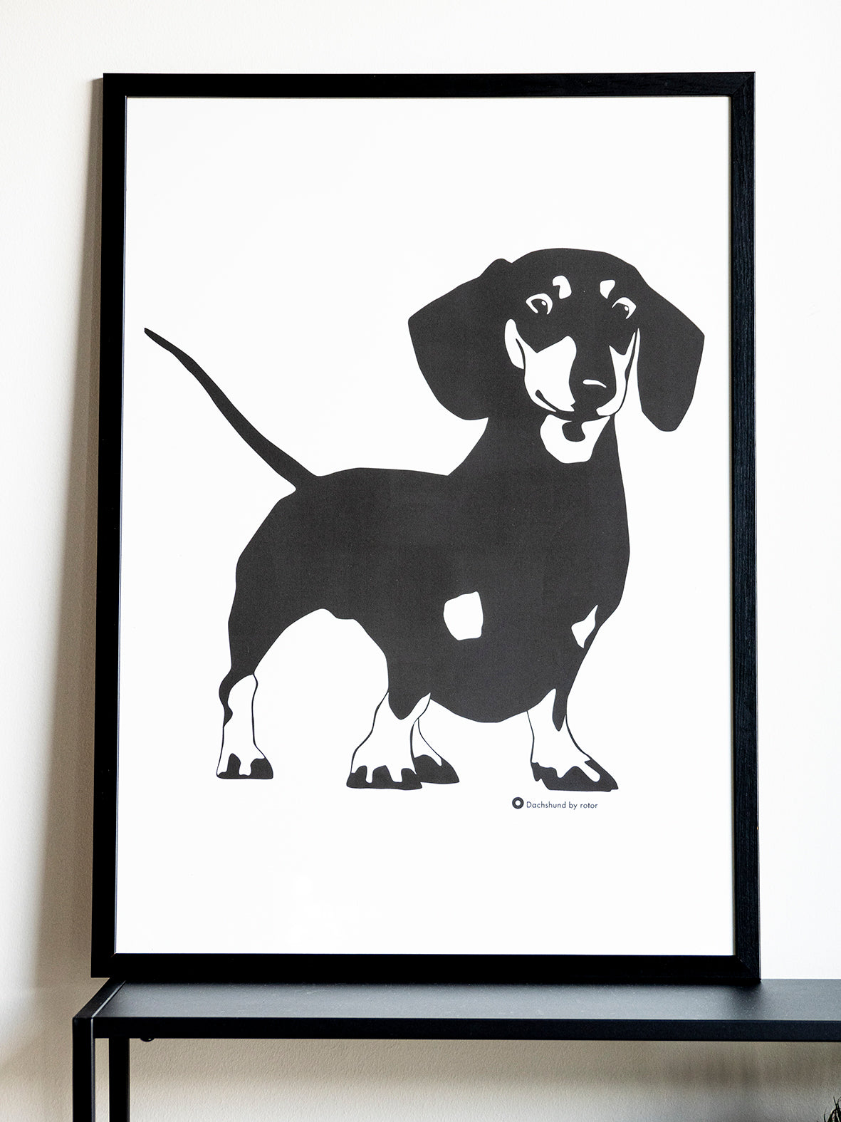 Ake the Dog Poster - 30 x 40cm