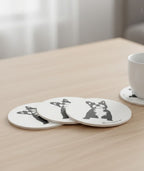Buster Coasters 4-pack