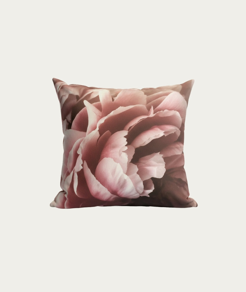 Peonies Bloom Cushion Cover
