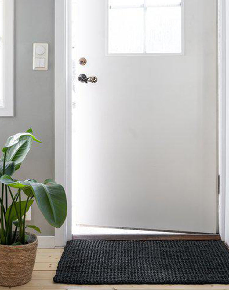 Kerala Doormat - Black, 60 x 90cm