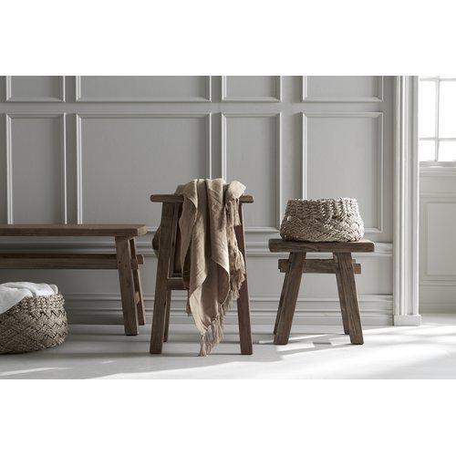 Kaida Bar Stool – Natural Wood