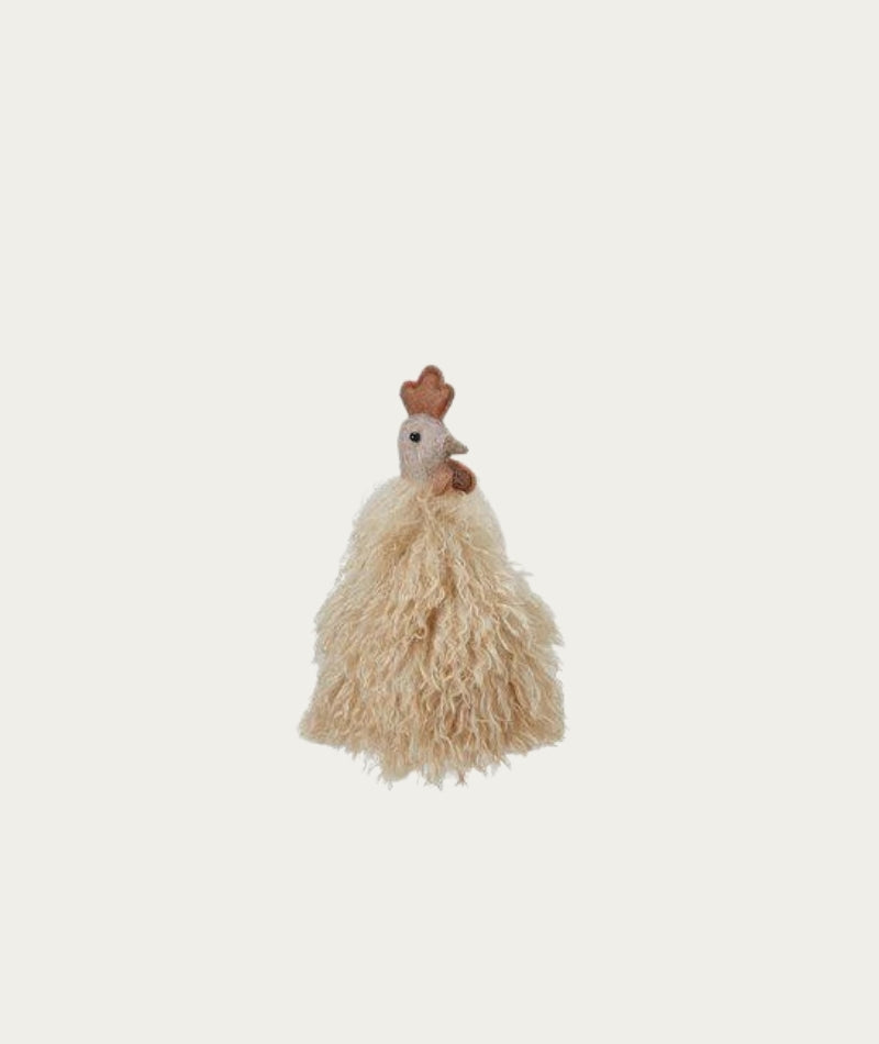 Fluffy Rooster - Beige