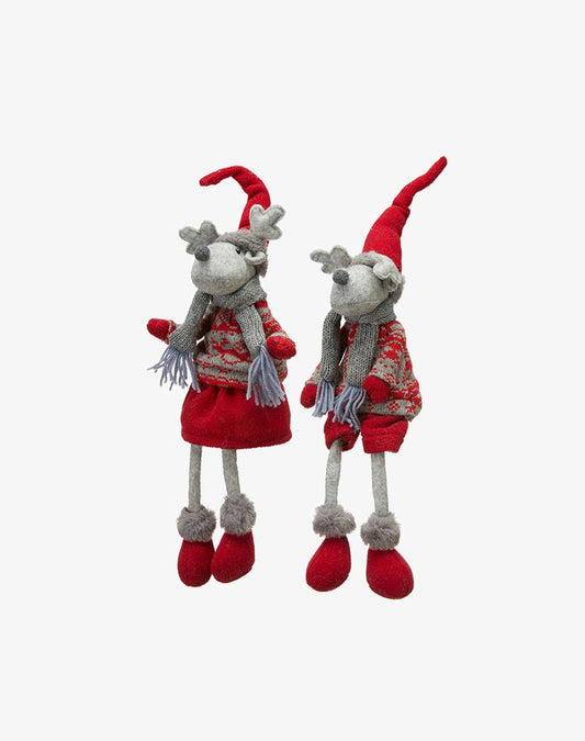 Reindeer - Red/Grey