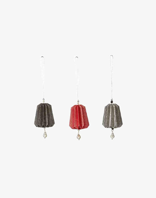 Christmas  Decoration Bell - Black