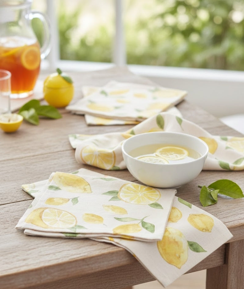 Paper Napkins - Lemons