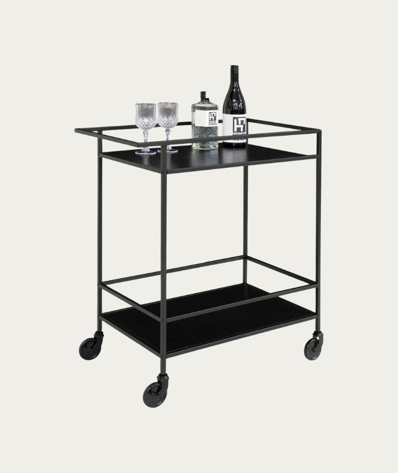 Vita Bar trolley - Black