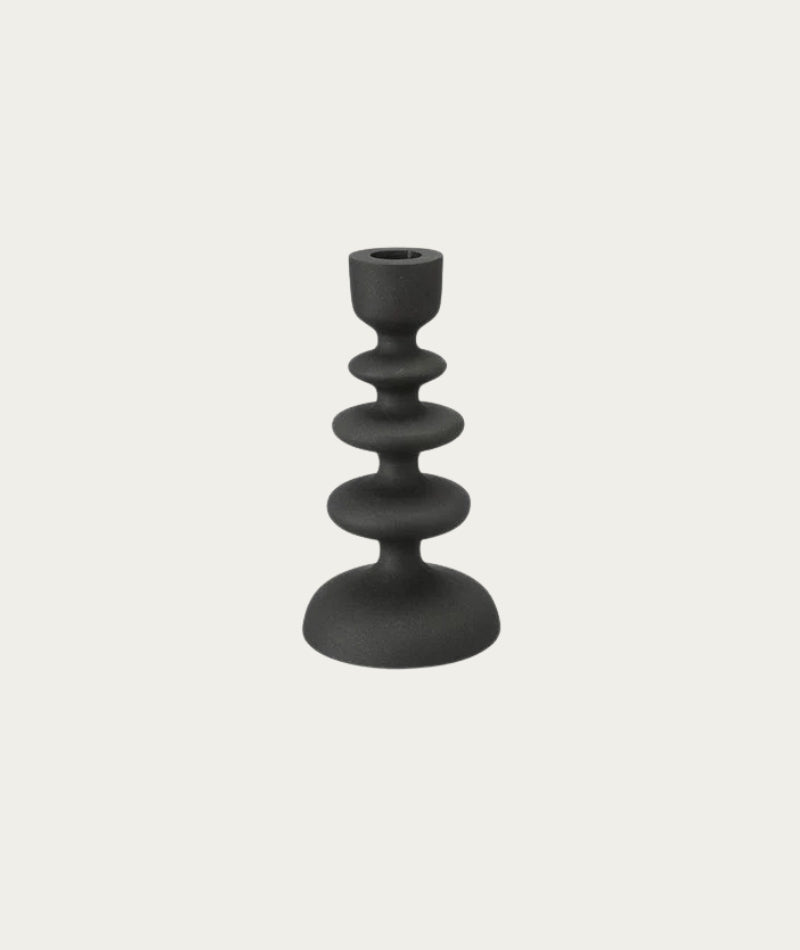 Malia Candleholder - Black, Tall