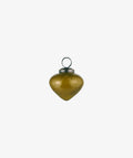 Christmas Bauble - Green Glass. Small