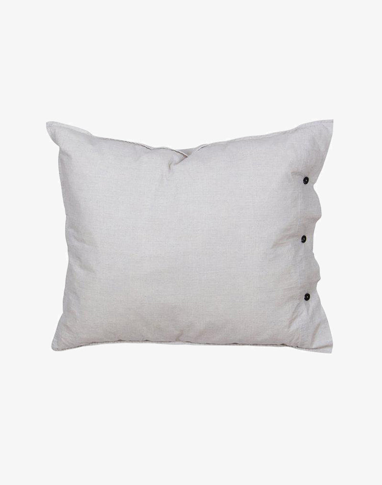 Eden Pillowcase - Light Grey