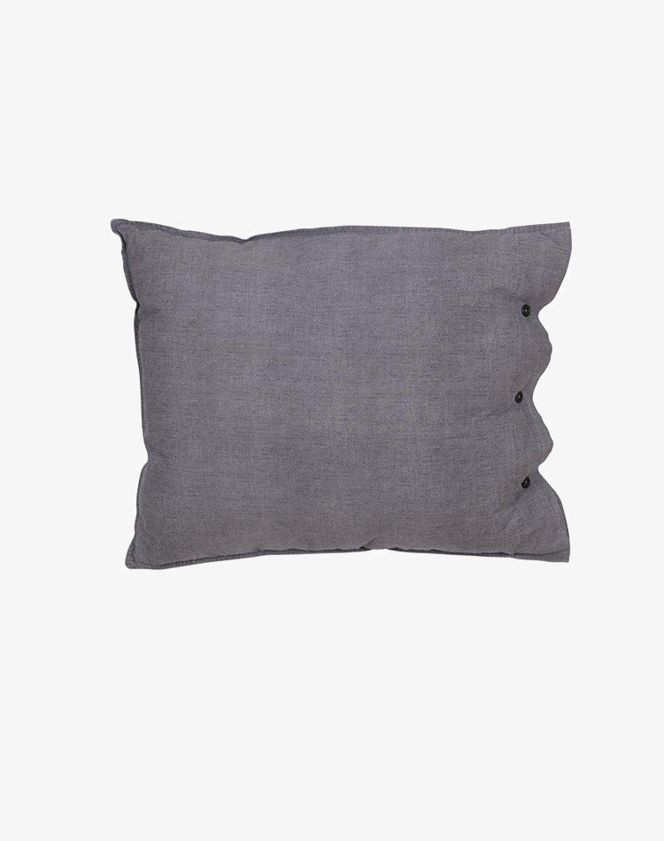 Eden Pillowcase - Dark Grey