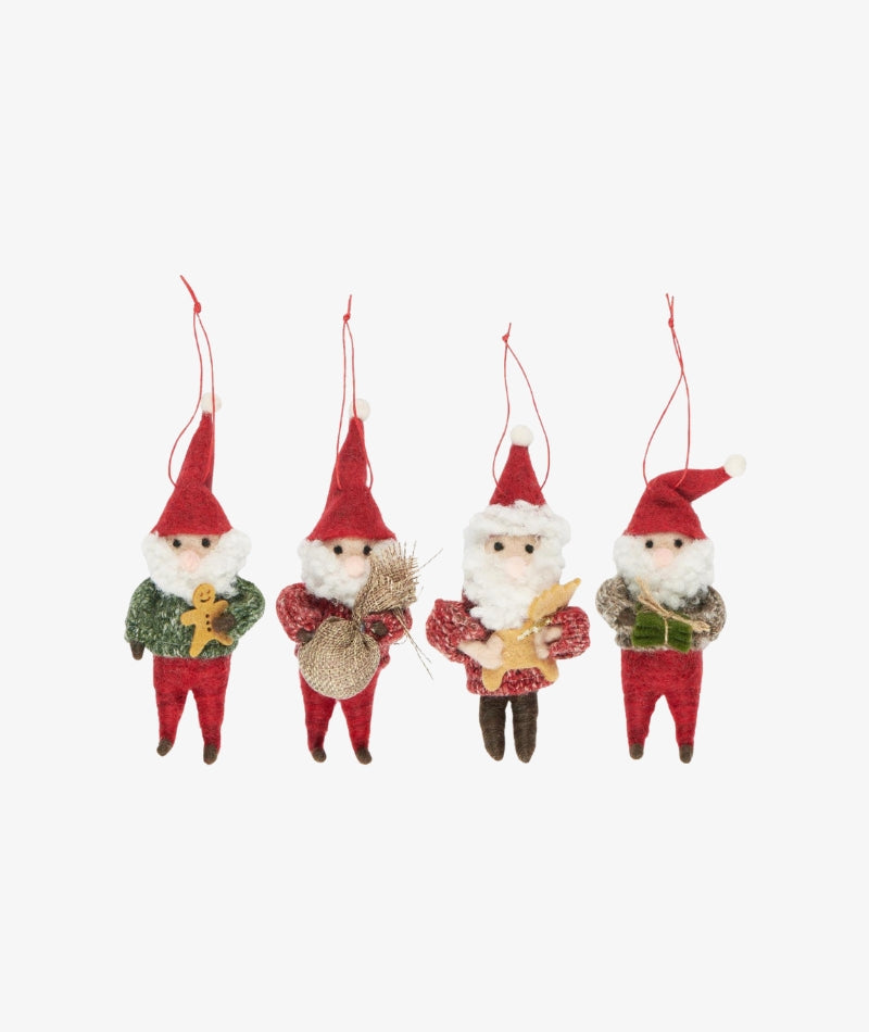 Santa Decorations - Assorted