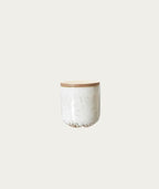 Clay Lianna Scented Candle - White Natural Midnight elegance