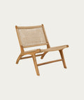 Derby Chair – Natural Upholstery with Teak Legs