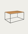 Vita Coffee Table – Oak Look with Black Frame