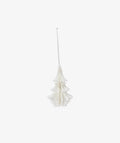 Spruce Tree Decoration Off White