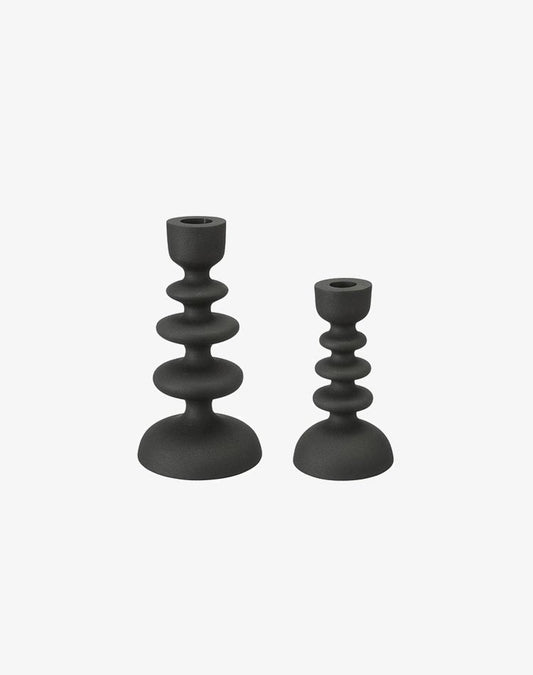 Malia Candleholder - Black, Tall