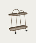 Empoli Bar Trolley – Brown Steel