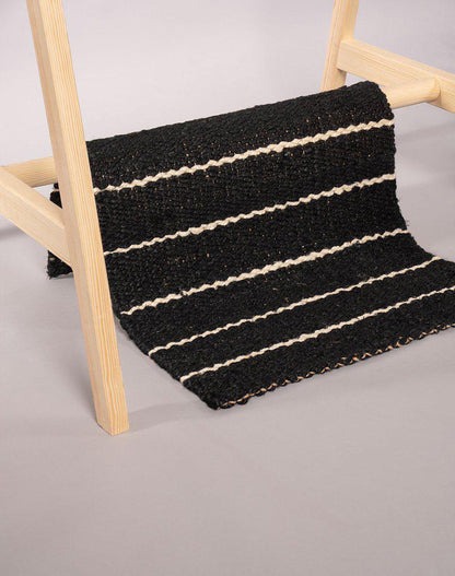 Naktum Doormat - Black/White, 60 x 90cm