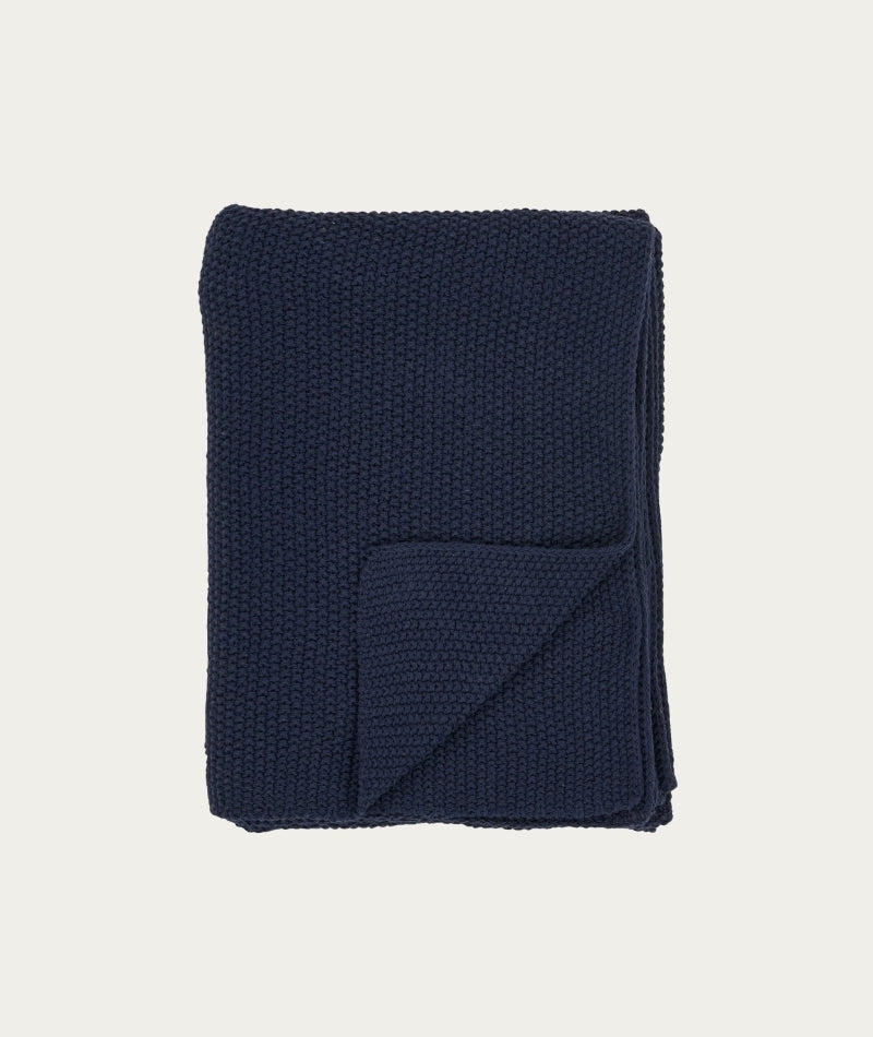 Santos Plaid Plaid, dark blue 130x170 cm