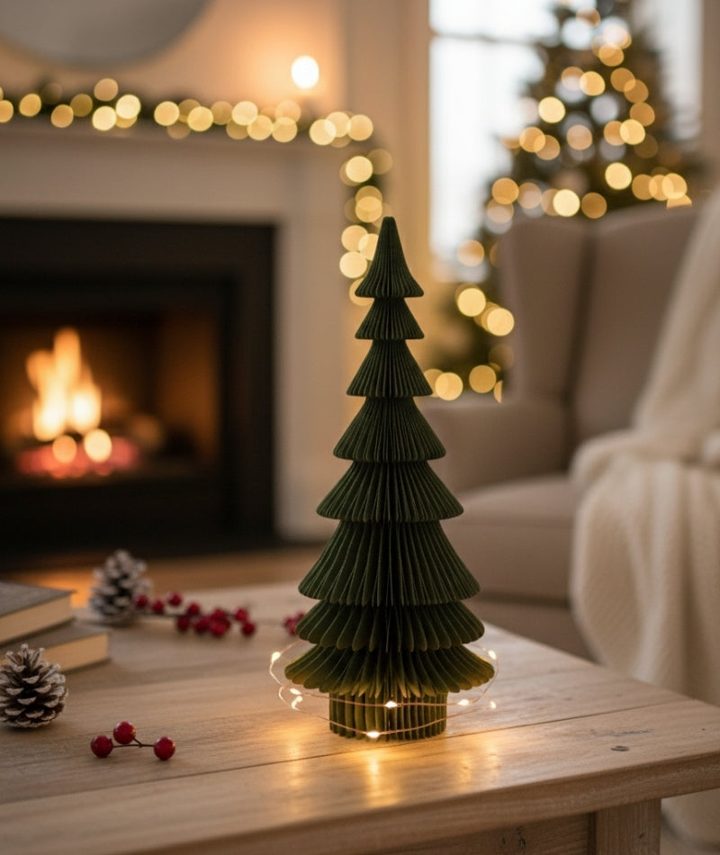 Paper Christmas Tree - Green