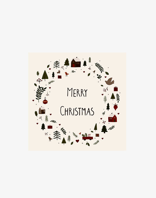 Christmas Paper Napkins - Pack of 20