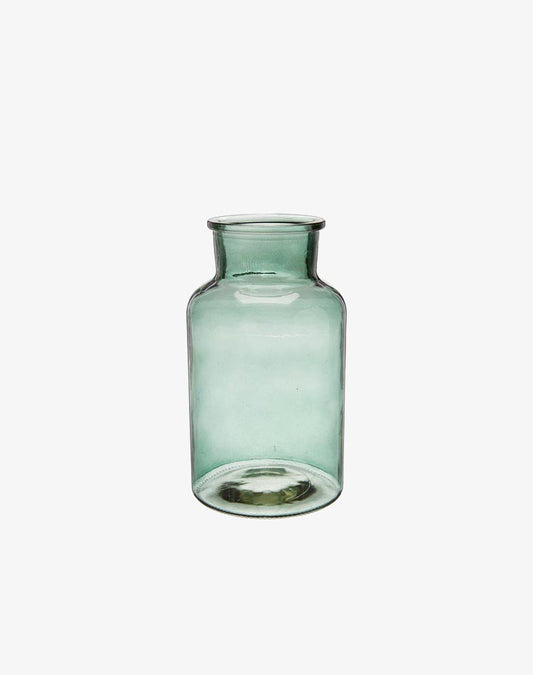 Alea Bottle Vase - Green, Medium