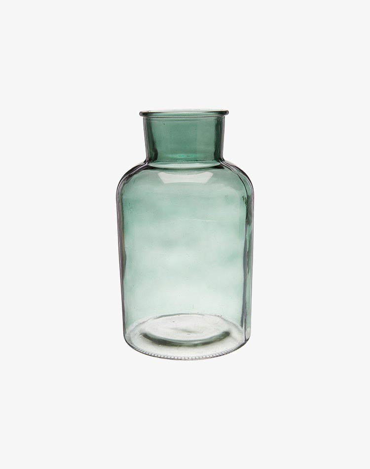 Alea Bottle Vase - Green, Large