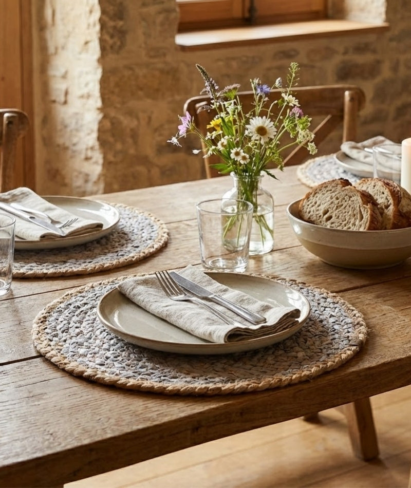 Elina Placemat - Grey